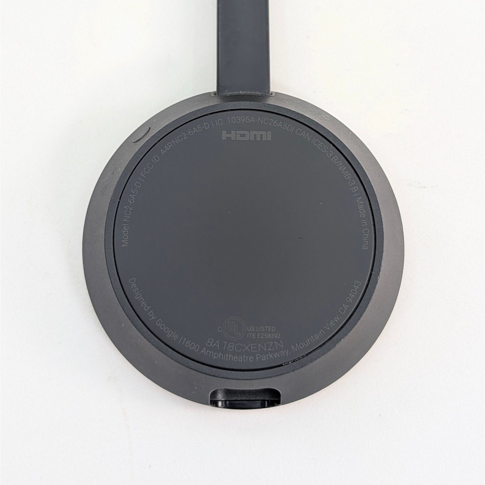 Google Chromecast Ultra 4K HDR Streaming Media Player Black NC2-6A5-D with Power - Picture 8 of 8